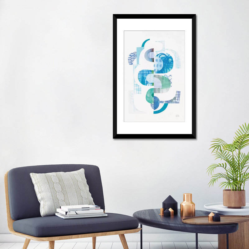« fragments vi », reproduction d’impression sur toile, H 32 po x l 24 po x P 1 po, Papier d'art encadré noir, Blanc