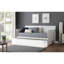 Lit de jour simple sans couchette Debellis, lit d'invité, lit plat, cadre de lit-99335356