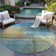 Machine Washable Indoor/Outdoor Chayden ACN1096 Blue Rug