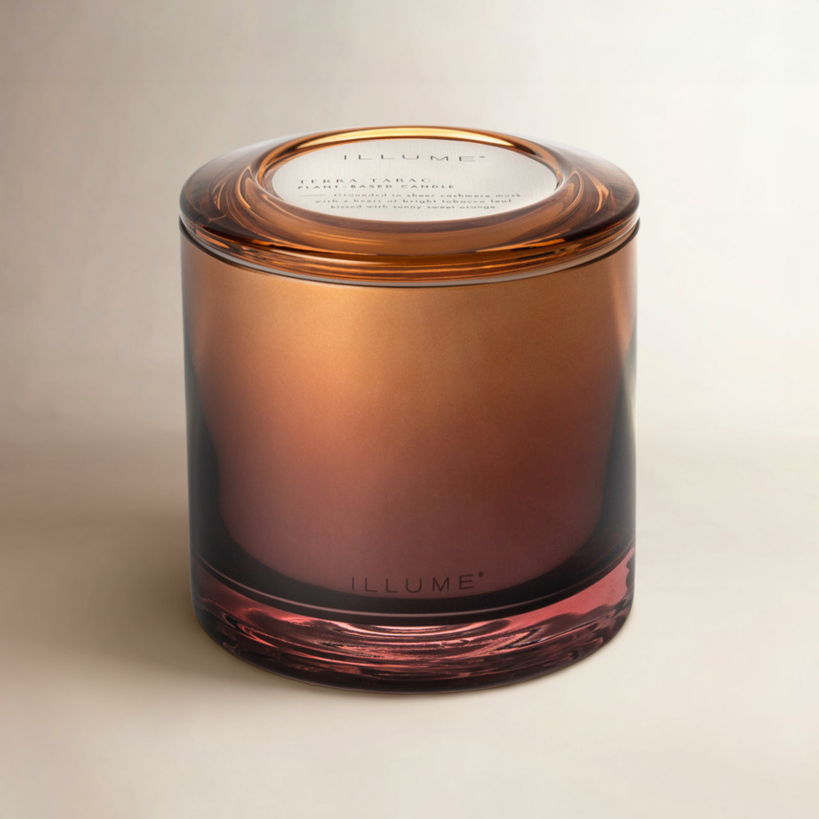 Terra Tabac Scented Jar Candle, Statement Glass