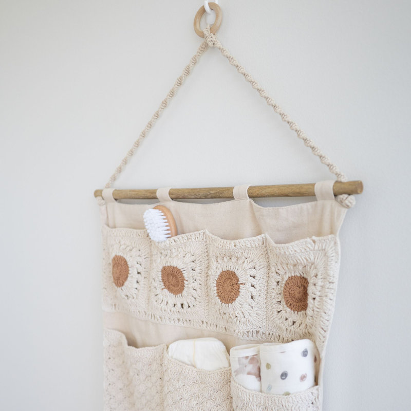 Wall Storage with Pockets