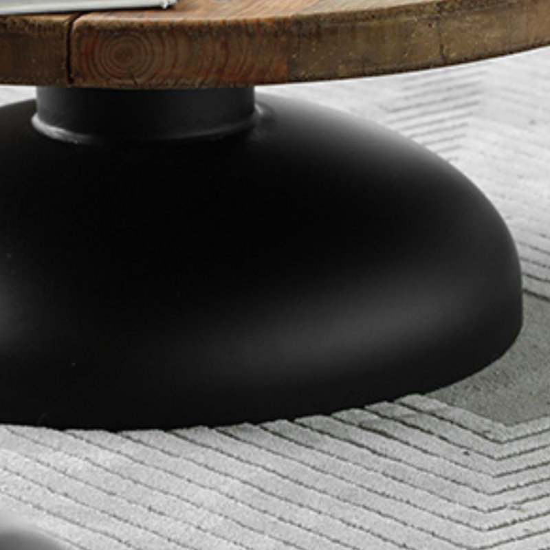 Table basse 100% pin récupéré D35,5 "