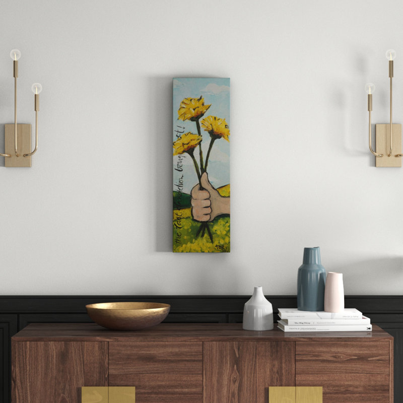 Wrapped Canvas Painting, 76cm H x 25cm W x 3.81cm D