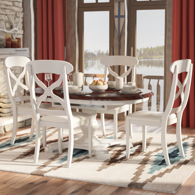 Azura 5 - Piece Butterfly Leaf Solid Wood Dining Set