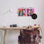 «Bright Neon Horse Portrait», ensemble de 2 plaques murales par Irena Orlov