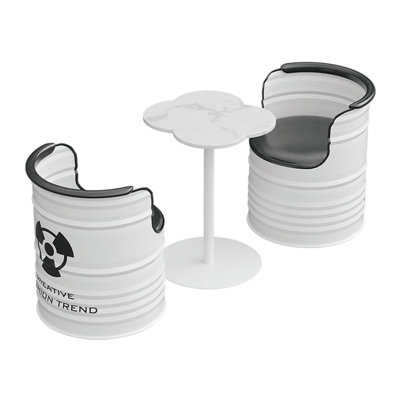 Khayri Pedestal Dining Set