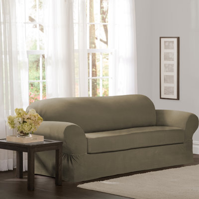 Box Cushion Sofa Slipcover