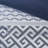 7 Piece Jacquard Comforter Set Navy