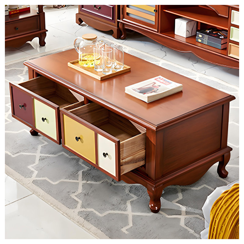 Table basse minimaliste moderne, Brun