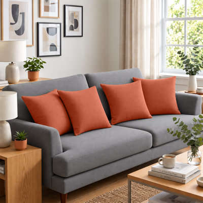 Soft Premium Microfiber Dyed Cushion Cover