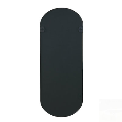 Pill Shaped Full Length Mirror with Anti-Rust Frame and Shatterproof Design for Modern Bathrooms