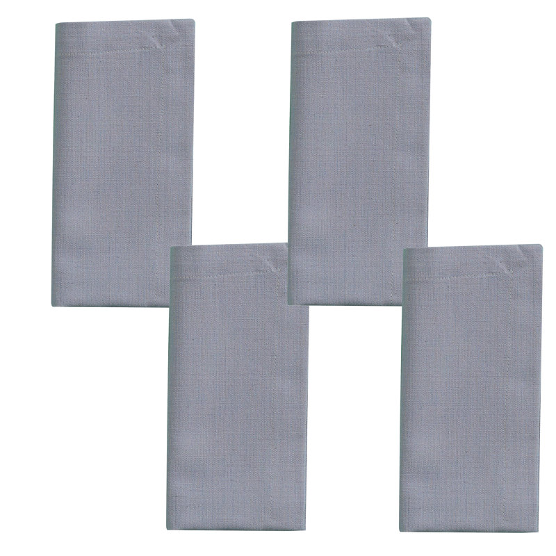  Mist Chadwick Napkin Set of 4, Gray