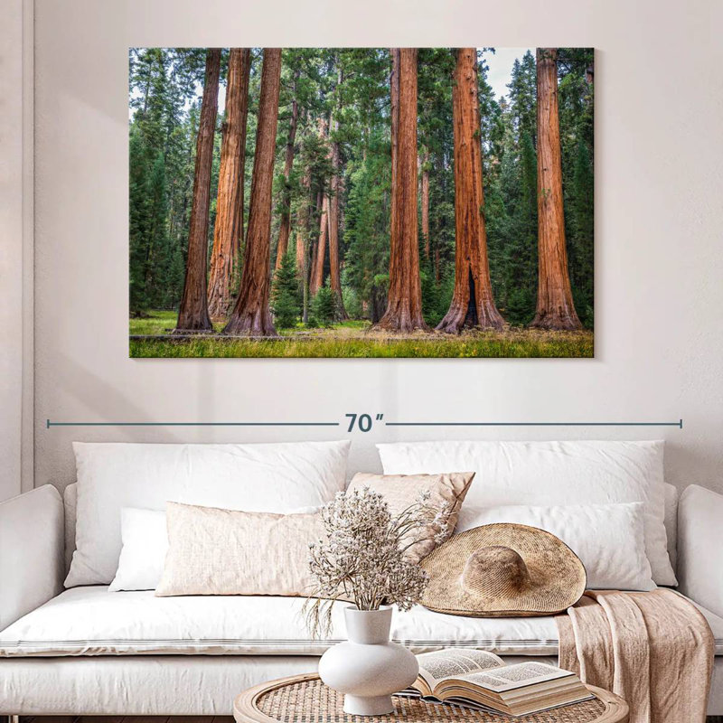 Harnek Stunning Sierra Redwoods, 34" H x 51" W
