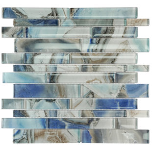 Artistry in Mosaics Arctic Blue 1 x 1 (Signature Series)