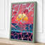 Sun and Fractured Sky Abstract - Wrapped Canvas-1820171392-1820171518