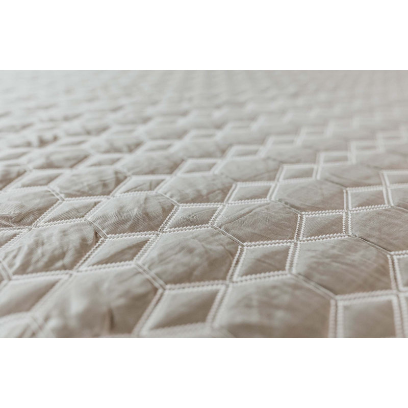 Matelas hybride Copper Lux 14 po avec couche de confort à mémoire de forme et système de ressorts, Très grand simple, 14"