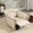Faux Leather Electric Adjustable Upholstered Lounge Chair Recliner-156147344
