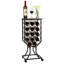 Wine Bottle Rack Brown