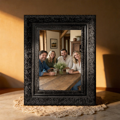 8" x 10" Black 1PC Tabletop Picture Frame for Desk Decor