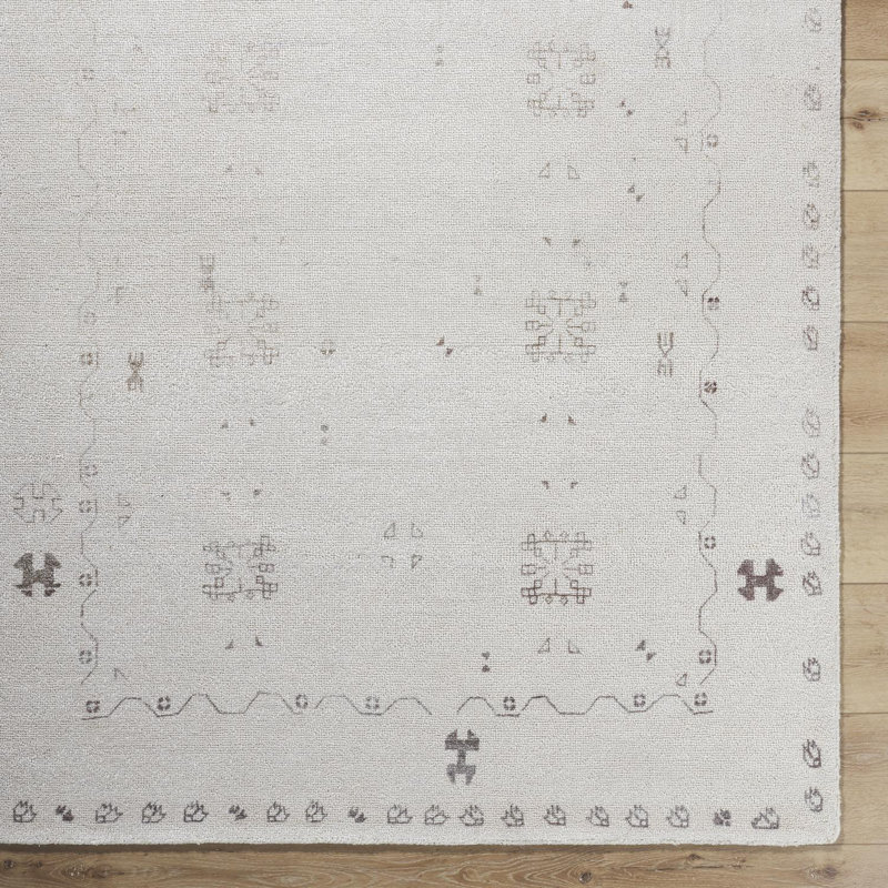 Tapis tuftÃ© Ã  la main Maric, Rectangle 8 pi x 10 pi