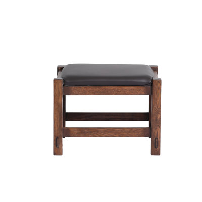 Tabouret d'appoint en bois massif Ibbison