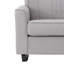 Chaise berçante en lin