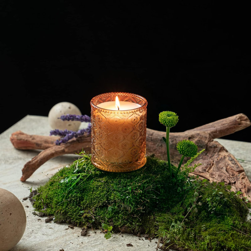 Scented Unscented Flameless Jar Candle