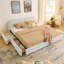 King Size Upholstered Bed Frame-1883678646