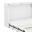 Grand lit escamotable mural avec deux tiroirs, commode escamotable en bois-339736767