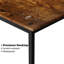 Glenam Metal Base Writing Desk-466309362