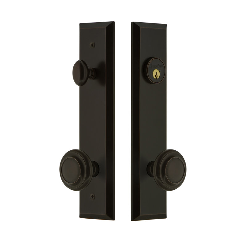 Ensemble d'entrée complet Fifth Avenue, Bronze intemporel, 2,375 po