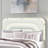 Beige Bed With LED-230102484