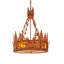 Rustic Lodge 4 - Light Chandelier-16183449-16183450