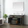Currahee 48'' Single Bathroom Vanity with Engineered Stone Top