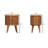 Stripe Nightstand
