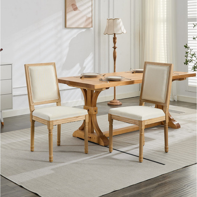 French Decor Chairs, Beige