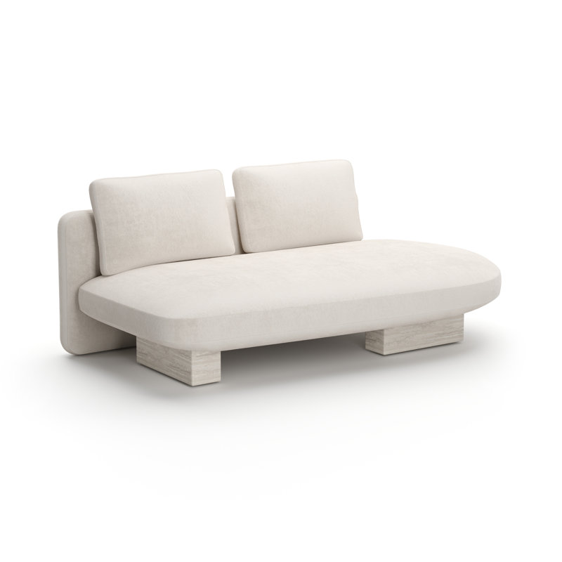 Overlap Laf Armless Bumper, Left Hand Facing
