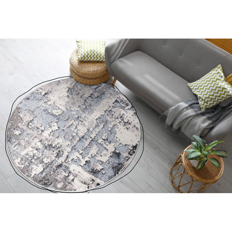 Round Oaklawn 120cm X 120cm Area Rug