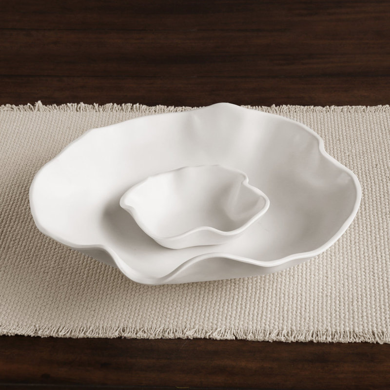 Vida Melamine Chips And Dip Platter