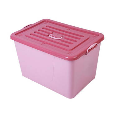 Umber Rea Thickened Storage Box Household Moving Box Clothes Toy Sorting  Box Wardrobe Storage Plastic Box With Pulley Box