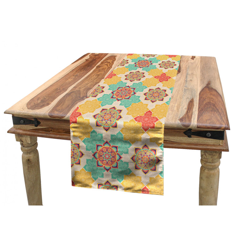 Chemin de table marocain, 120 po x 16 po