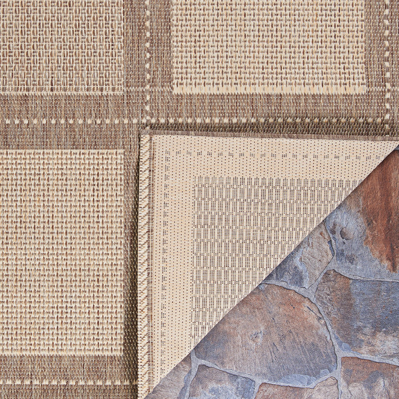 Tapis naturel / beige Sania, Rectangle 2 pi x 3 pi 7 po