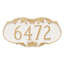 Plaque d’adresse murale sur 1 ligne charlesto-394263246