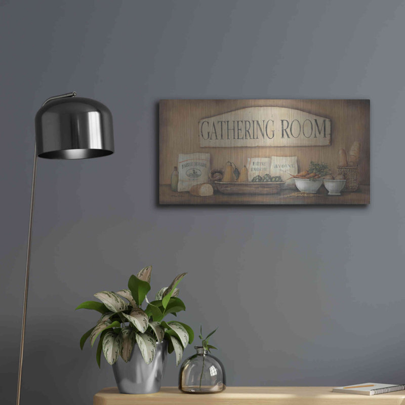«Gathering Room» par Pam Britton, H 12 po x l 24 po
