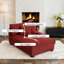Milbrey Oversized Upholstered Chaise Lounge with Armrests & Throw Pillows-1659278644-1659278643-1671006352