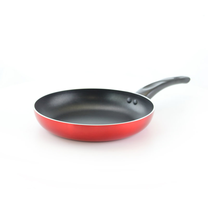 Red Aluminum Non-Stick 7-Piece Cookware Set