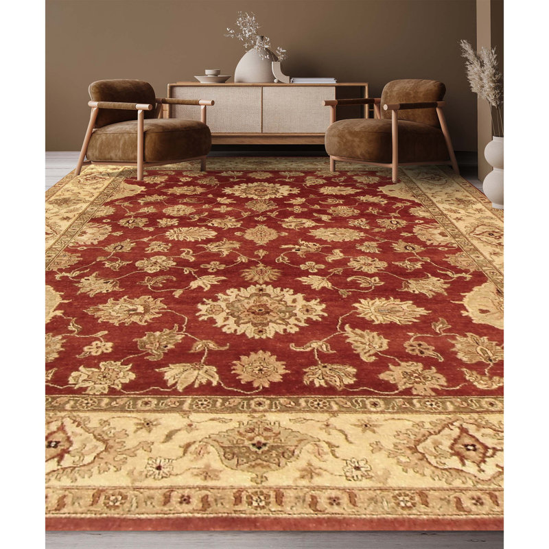 Wool Oriental Area Rug, Rectangle 8' x 10'