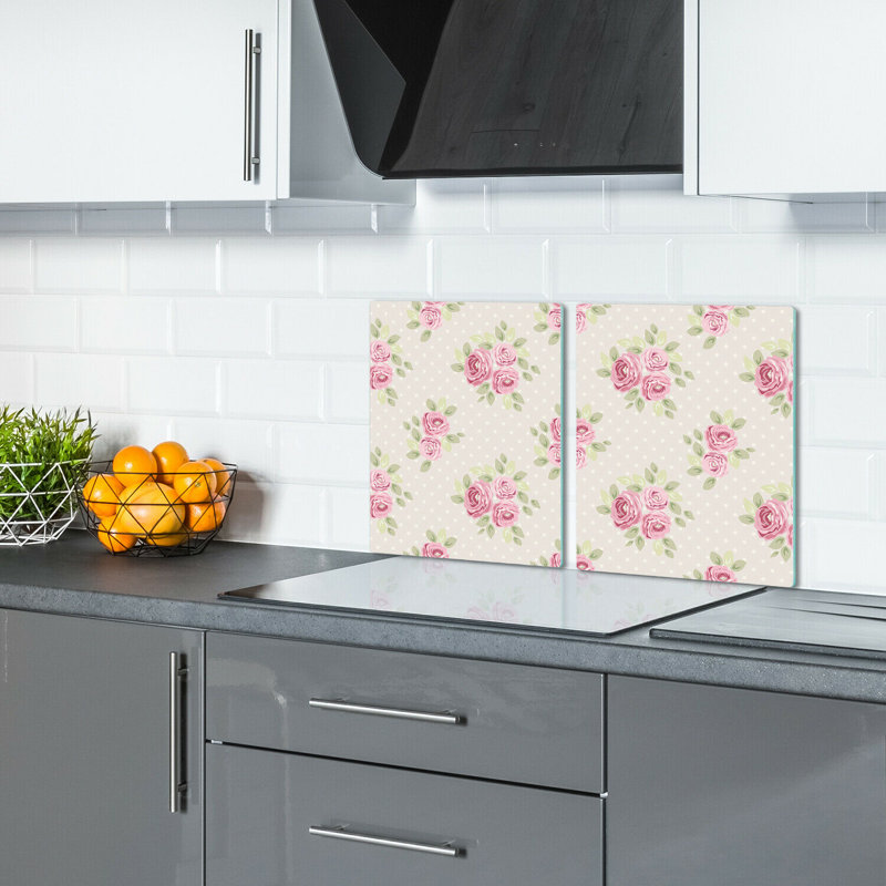 Mccary Tempered Glass Chopping Board, 52cm x 30cm