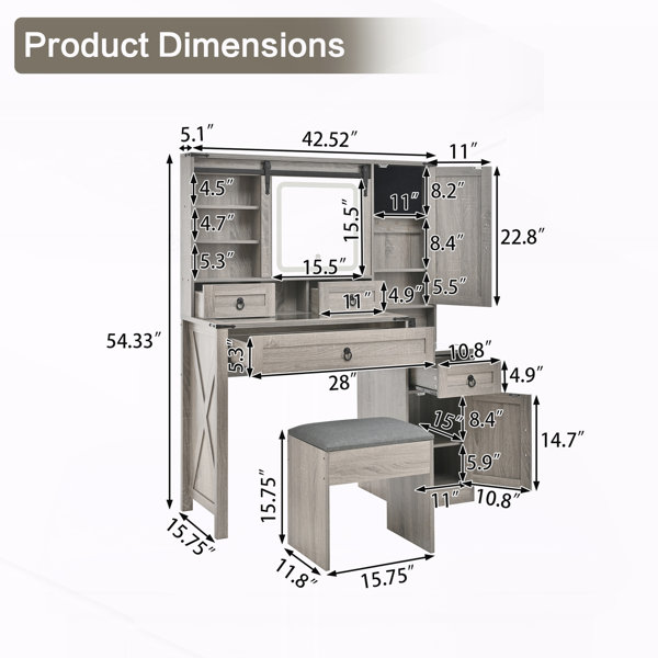 Dimensions du produit