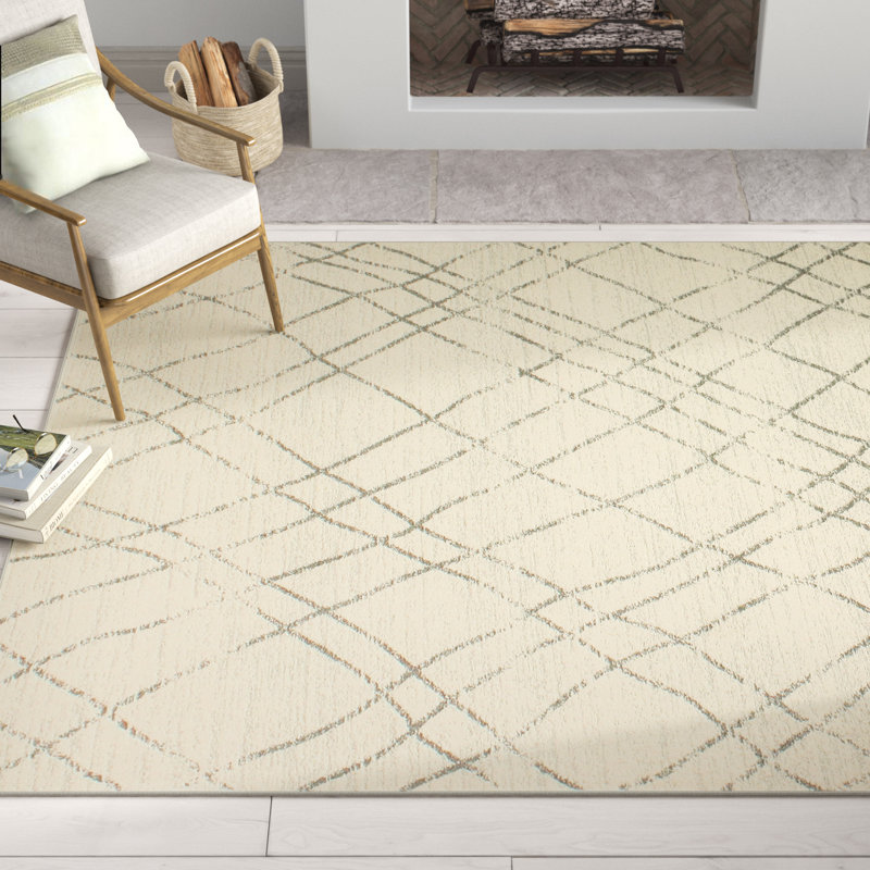 Farr Geometric Area Rug, Rectangle 229 x 290cm